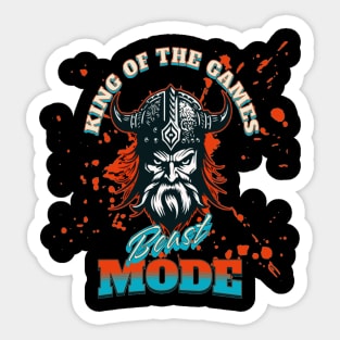 King Of The Gamers, Beast Mode Sticker